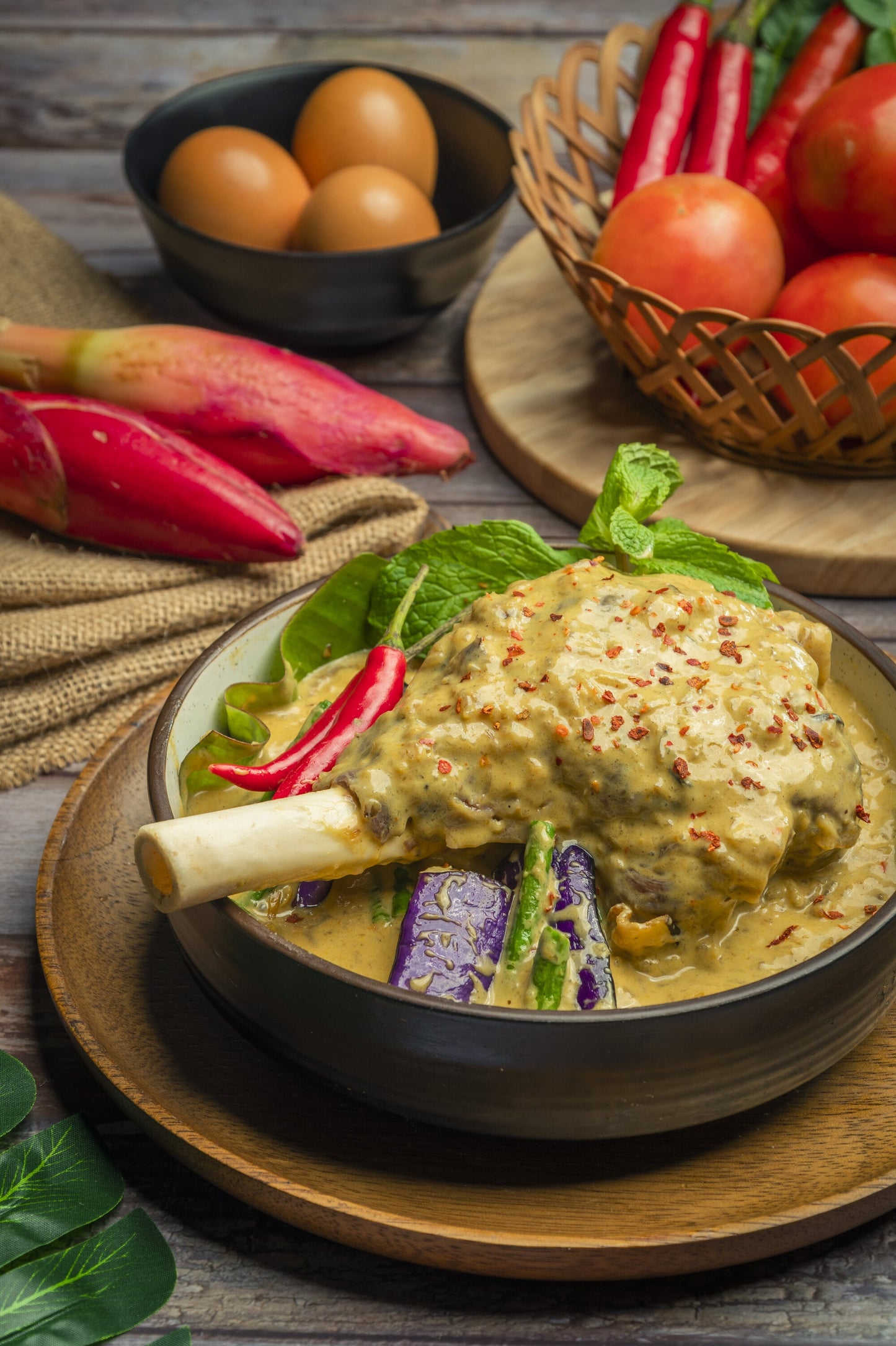 Nasi Lemak Lamb Shank NALE